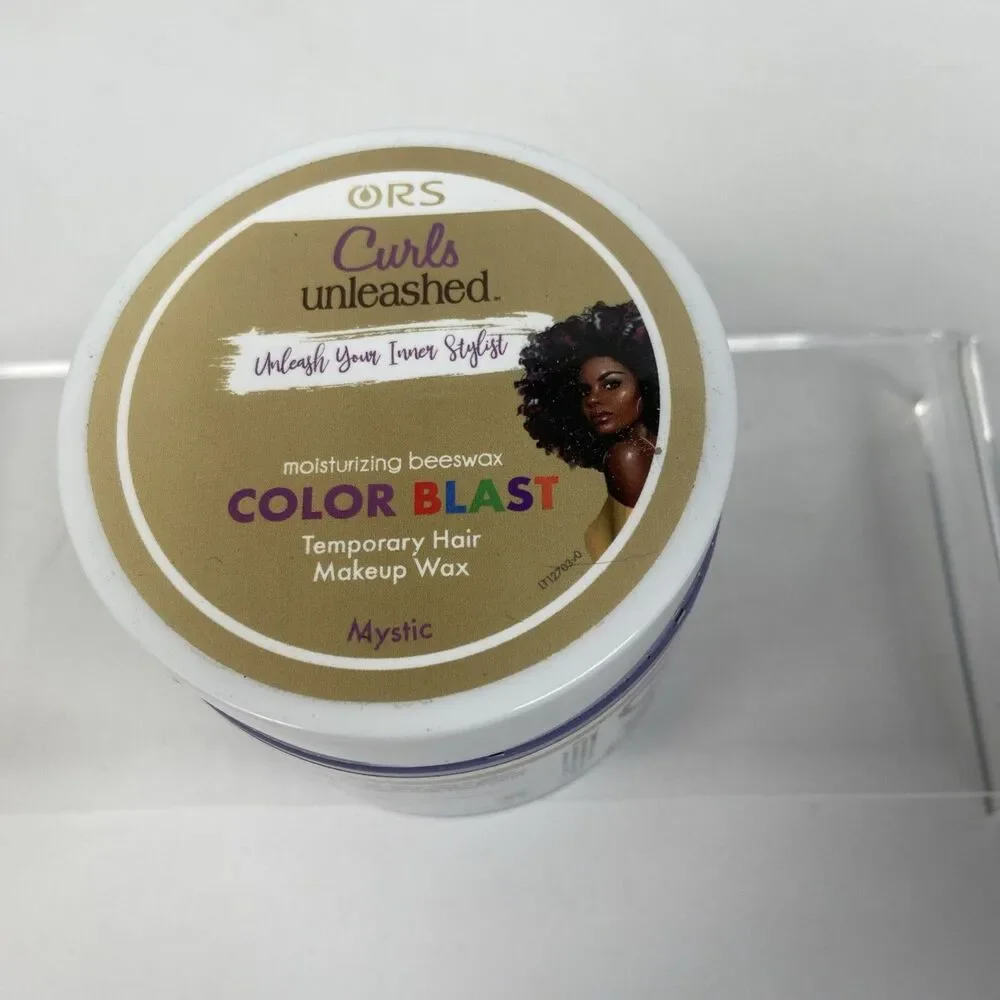 ORS Curls Unleashed Moisturizing Beeswax Color Blast Temp Hair Makeup Mystic New